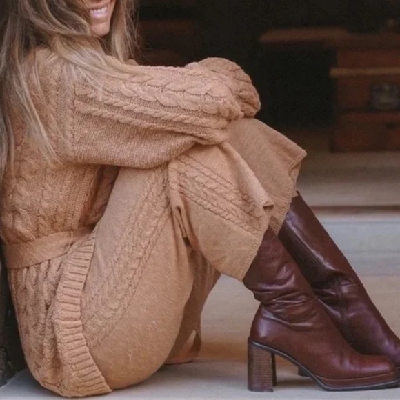 Spell Pants - Spell Yellowstone Knit Pants in Caramel